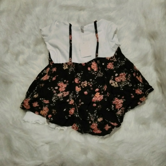 Breautees girls 2 piece shirt w/butterfly necklace - Picture 3 of 3